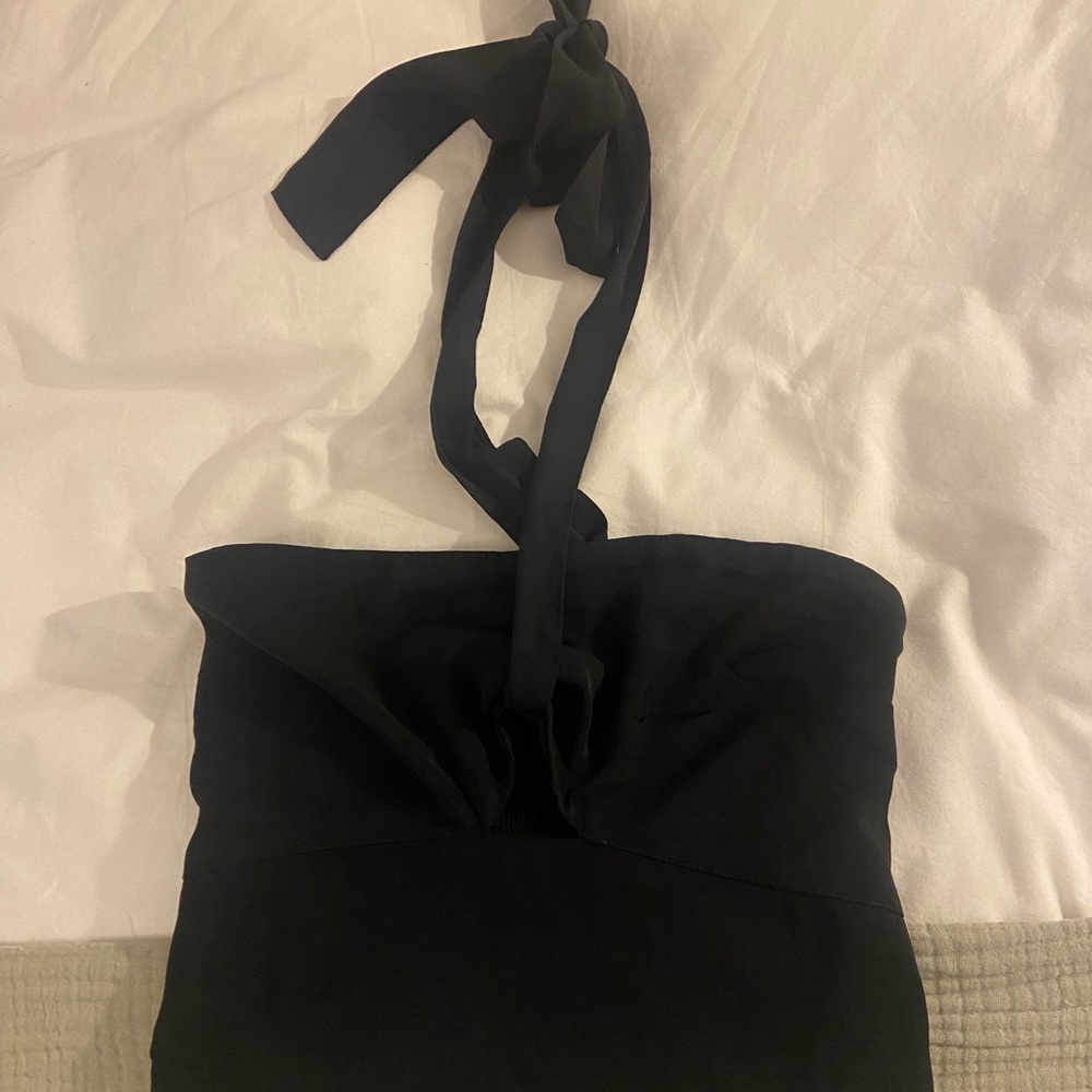 Abercrombie Cropped Halter Top